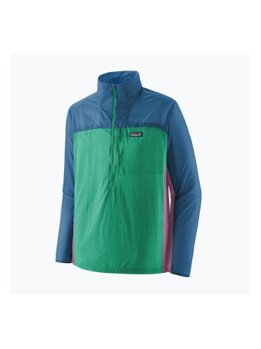 Мъжки суитшърт Patagonia Houdini Stash 1/2-Zip aqua stone