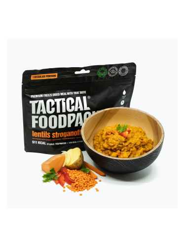 Лиофилизирана храна Tactical Foodpack Леща Strogonoff Vege 120 g