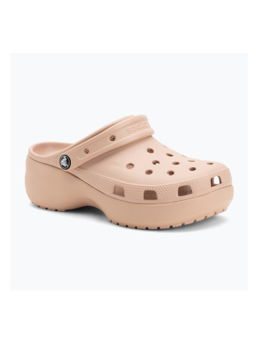 Дамски чехли Crocs Classic Platform Clog pink caramel