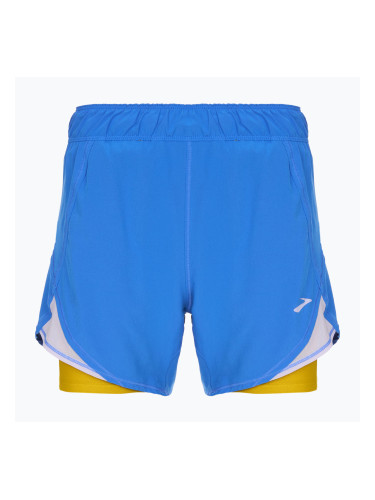 Дамски къси панталони за бягане Brooks Chaser 5" 2-In-1 bluetiful/golden hour