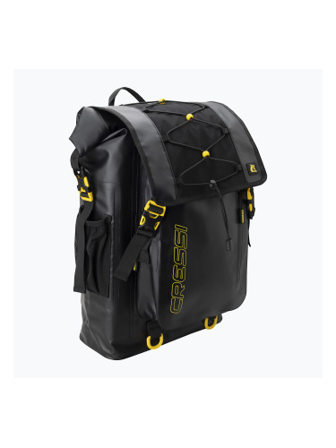 Cressi Venom Суха раница 30 л черна/жълта