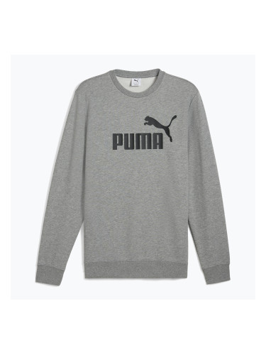 Мъжки суитшърт PUMA ESS No. 1 Logo Crew TR medium gray heather