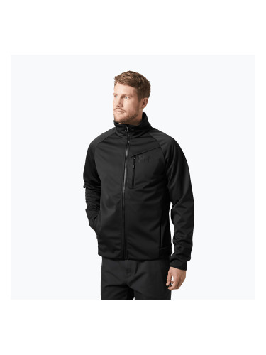 Мъжки суитшърт за ветроходство Helly Hansen Hp Windproof Fleece 2.0 ebony