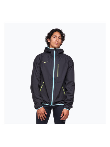 Мъжко яке за бягане HOKA Tecsky Waterproof black