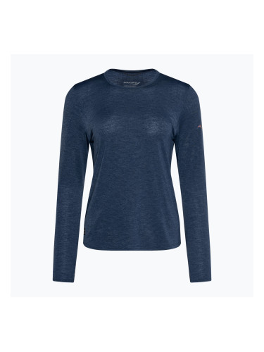 Мъжка блуза с дълъг ръкав за бягане Saucony Stopwatch navy heather