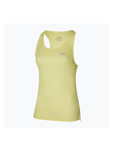 Дамски потник за бягане Mizuno DryAeroFlow Tank pale lime yellow