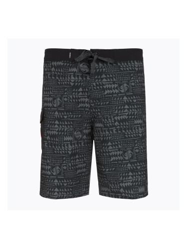 Мъжки къси панталони за плуване Quiksilver Surfsilk Hawaii 21" Black