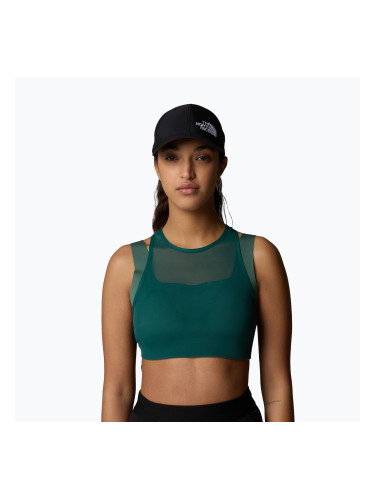 Тренировъчен сутиен The North Face Refina Double Layer deep nori