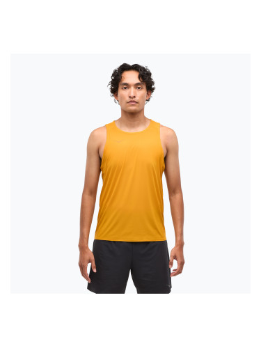 Мъжки потник за бягане HOKA Airolite Run Tank varsity yellow