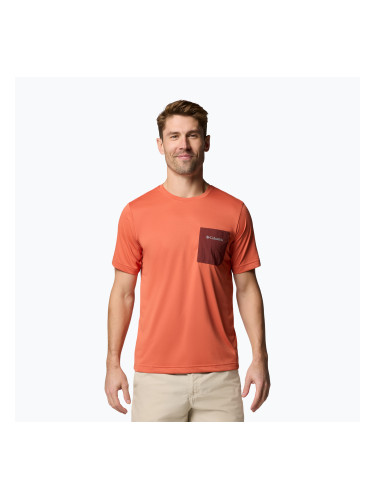Мъжка тениска Columbia Hike Pocket Crew tuscan heather