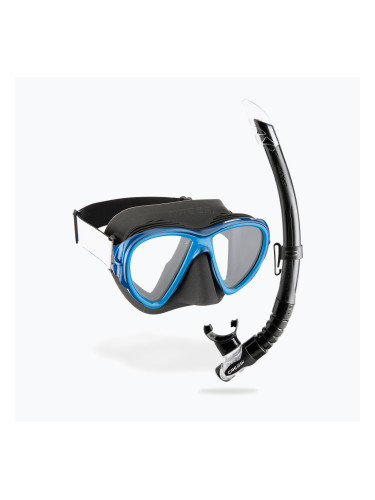 Комплект за гмуркане Cressi Fiji + Gamma черен/син