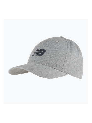 Бейзболна шапка New Balance 6 Panel Structured Snapback grey