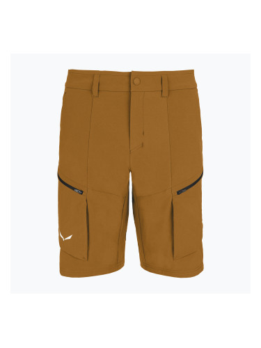 Мъжки къси панталони за трекинг Salewa Puez DST Cargo golden brown