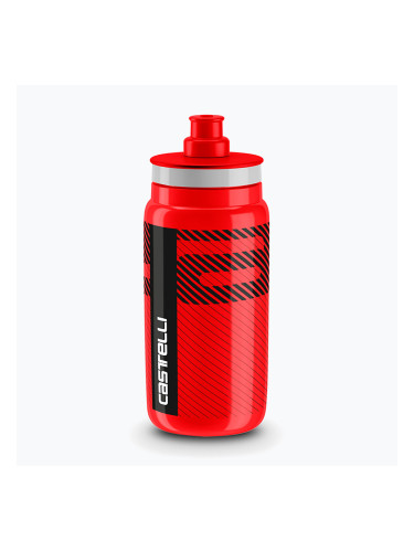 Велосипедна бутилка Castelli Fly Team 550 ml червена