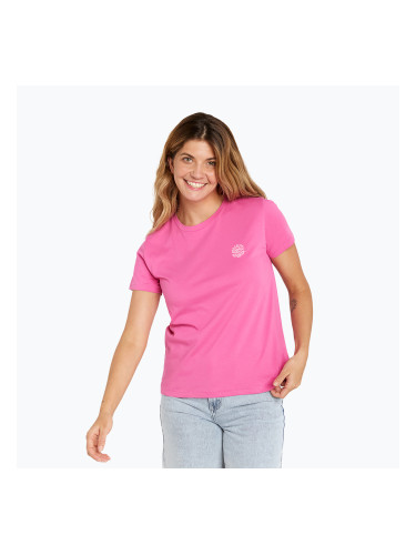 Rip Curl дамска тениска Re-Entry Crew в горещо розово