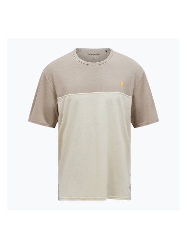 Мъжка тениска Peak Performance Trail Wool Blend avid beige/sand fog