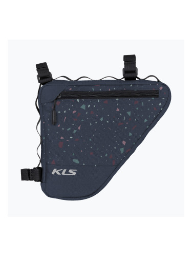Чанта за велосипедна рамка Kellys Wedge 1,3 l terrazzo