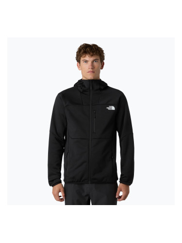 Мъжки суитшърт The North Face Meteora Full Zip black