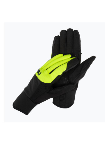 Мъжки ръкавици за колоездене Northwave Fast Gel black / yellow fluo