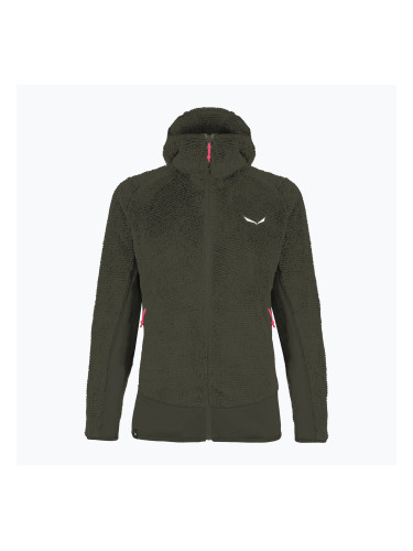 Дамски суитшърт за трекинг Salewa Tognazza PL dark olive melange