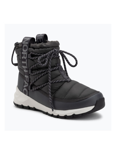 Дамски ботуши за сняг The North Face Thermoball Lace Up WP anthracite grey/white ash