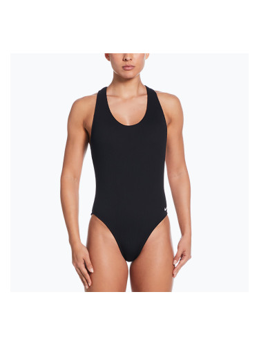 Nike Elevated Essential Crossback дамски бански от една част черен