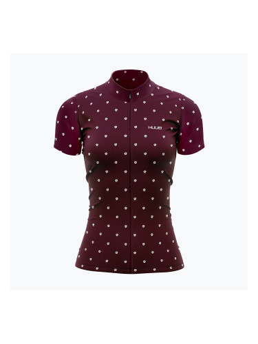 Дамско колоездачно трико HUUB La Fleur SS W grape
