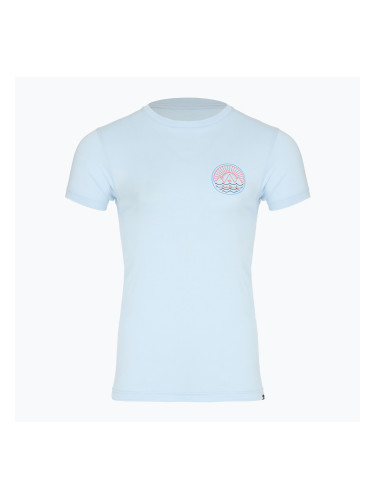 Мъжка комбинирана тениска Summit Sunset синьо/червено на Quiksilver