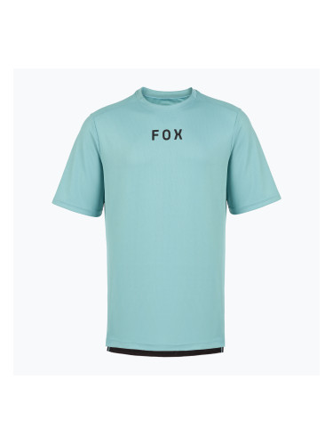 Fox Racing Ranger Wordmark мъжка колоездачна фланелка vintage wash blue