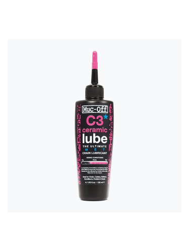 Muc-Off C3 Мокра керамична смазка за верига 120 ml