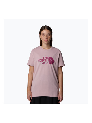 The North Face дамска тениска Relaxed Easy Tee metal pink/cyber berry