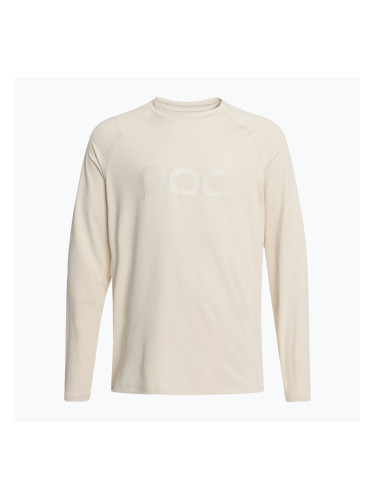 Мъжка колоездачна тениска с дълъг ръкав POC Reform Enduro Jersey okenite off-white