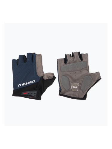 Мъжки ръкавици за колоездене Castelli Entrata V belgian blue