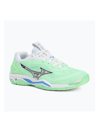 Обувки Mizuno Wave Stealth 6 neo mint/black/frontier blue