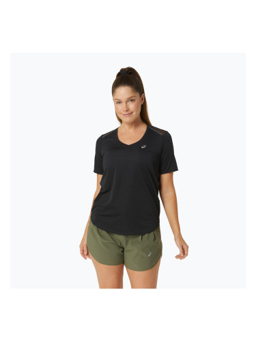 Дамска тениска за бягане ASICS Road V-Neck performance black