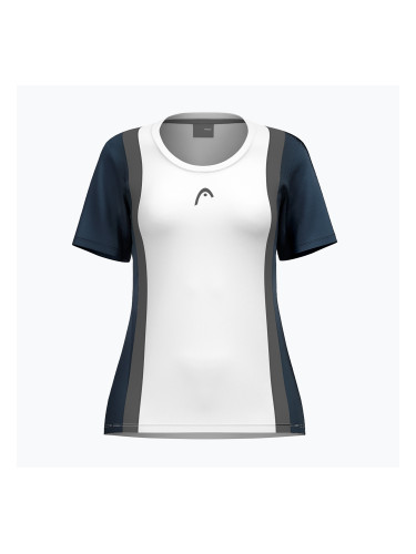 Дамска тениска за тенис HEAD Club 25 Tech W navy/white