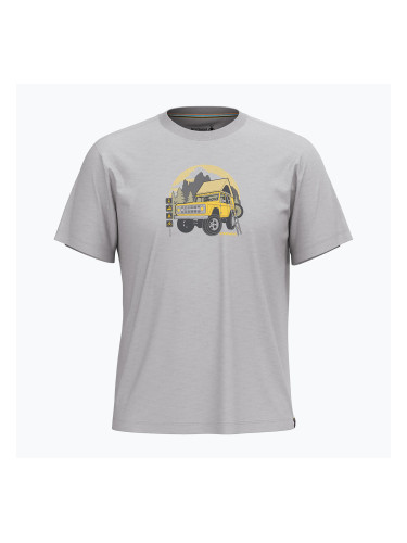 Smartwool Long Weekend Graphic Tee светлосива тениска за трекинг