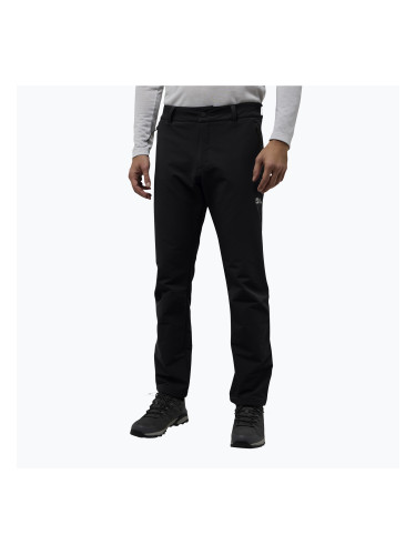 Мъжки софтшел панталони Jack Wolfskin Activate Thermic black