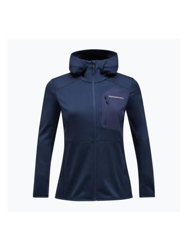 Дамски суитшърт Peak Performance Utility Light Zip blue shadow