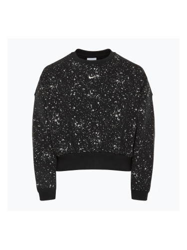 Детски суитшърт Nike Sportswear Club Fleece black / metallic silver