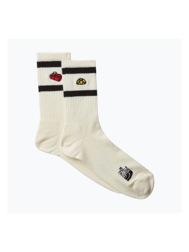 Чорапи The North Face Everyday Crew Tnf Icon 2 чифта white dune