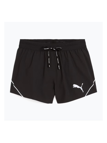 Дамски къси панталони за бягане PUMA Raceday Ultrawave 3" Split puma black