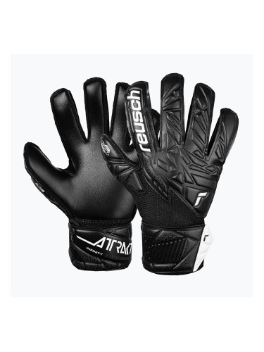Детски вратарски ръкавици Reusch Attrakt Infinity Junior safety black