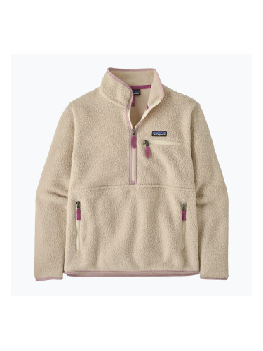 Дамски поларен суитшърт Patagonia Retro Pile Marsupial dark natural