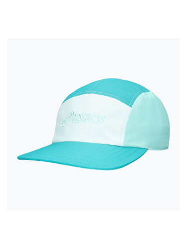 Бейзболна шапка ASICS 5 Panel wave teal/oasis green/soothing sea