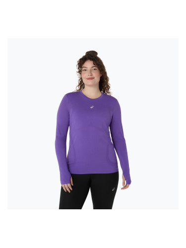 Дамски ASICS Road Seamless LS edo purple бягане с дълъг ръкав