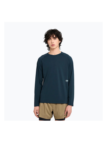 Мъжка блуза с дълъг ръкав за бягане Ciele Athletics DLY deep space