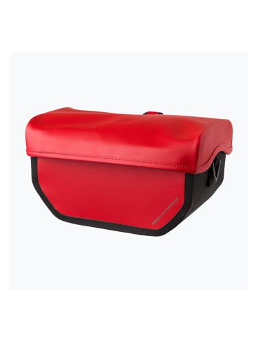 AGU Clean Чанта за кормило Klickfix M 5 л червена