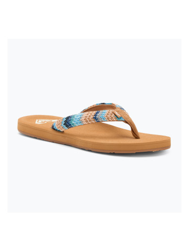 Дамски джапанки ROXY Porto Raffia II blue depths