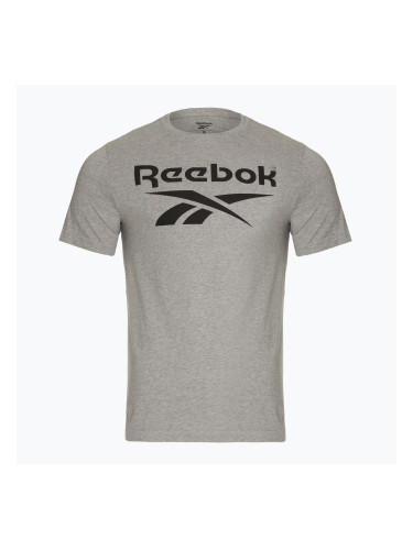 Мъжка тениска Reebok Reebok Identity Big Logo Tee medium grey heather